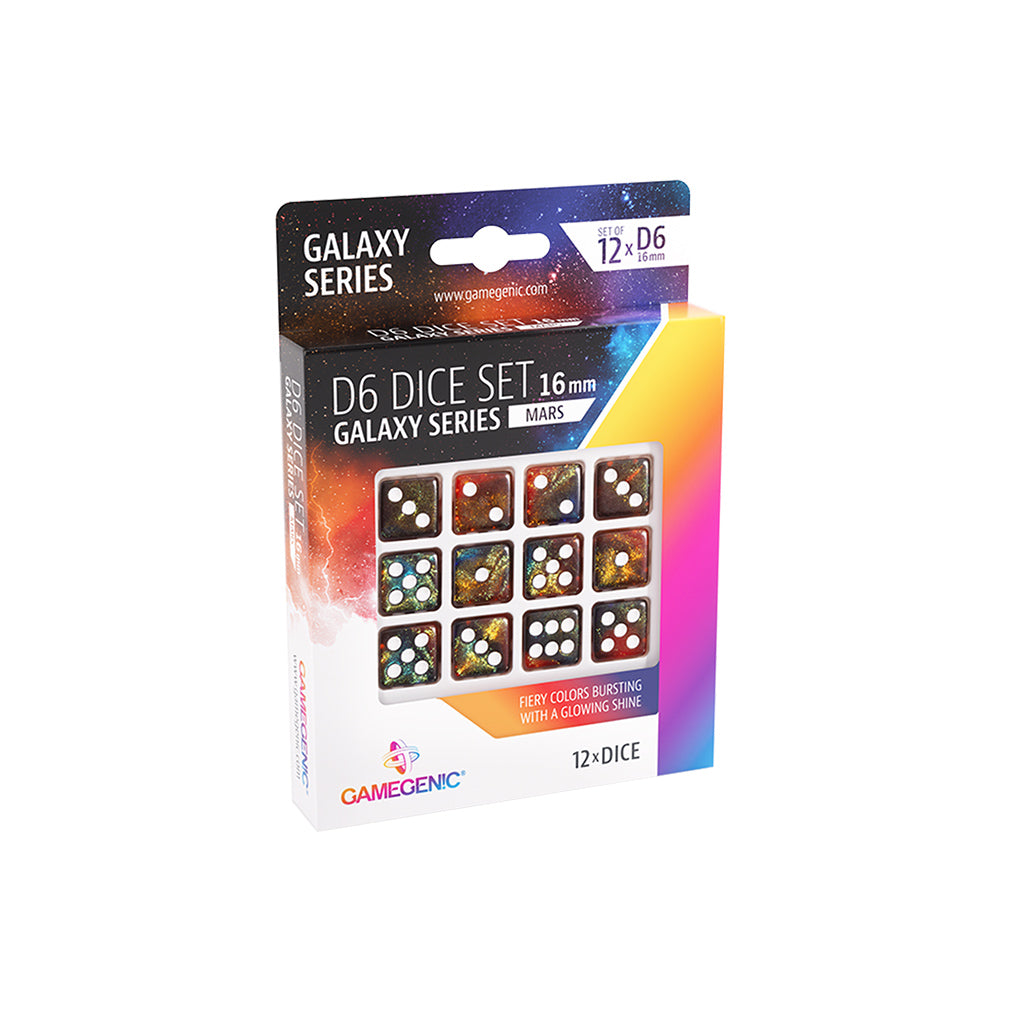 GALAXY SERIES - MARS - D6 (16MM) | Grognard Games