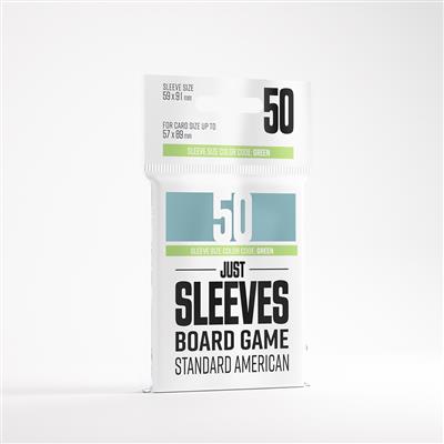 Just Sleeves - Board Game Standard American | Grognard Games