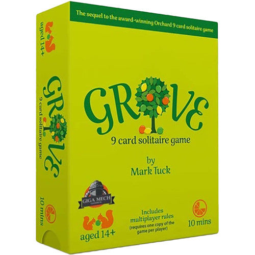 Grove: A Nine-Card Solitaire Game | Grognard Games