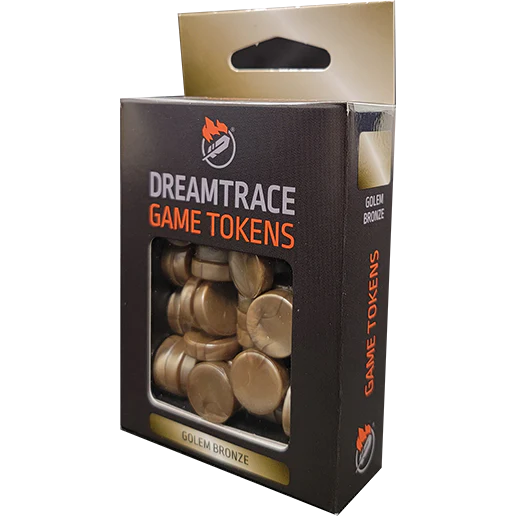 DREAMTRACE GAMING TOKENS  Golem Bronze | Grognard Games