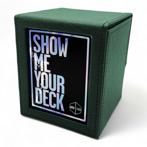 Showcase Deckbox 100+ Green | Grognard Games