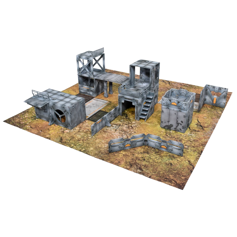 Halo Flashpoint: Deluxe Buildable 3D Terrain Set | Grognard Games