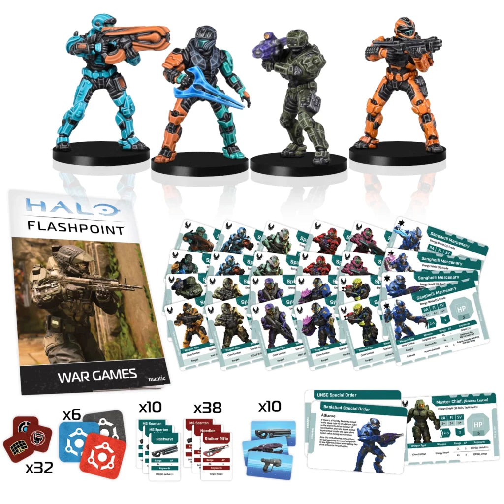Halo: Flashpoint - War Games Expansion Pack | Grognard Games