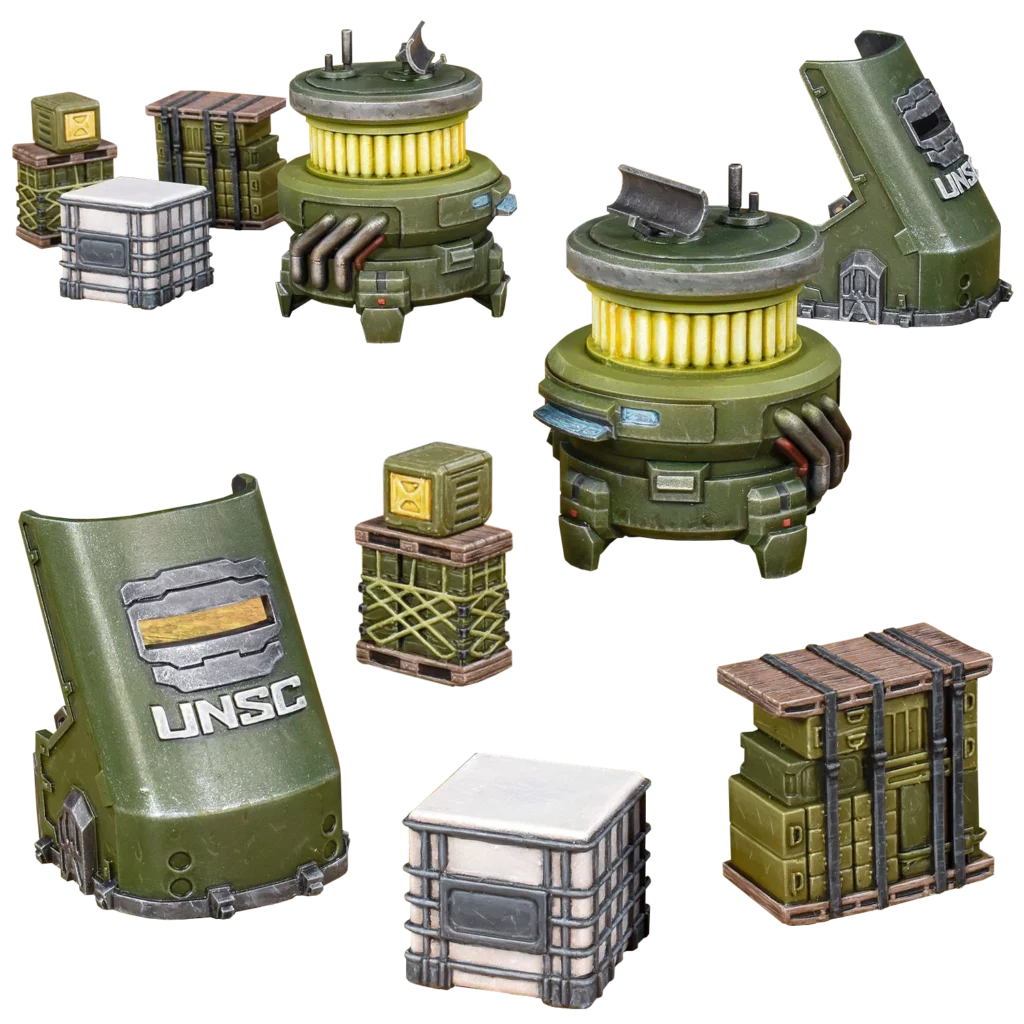 Halo: Flashpoint - UNSC Scenery Set | Grognard Games