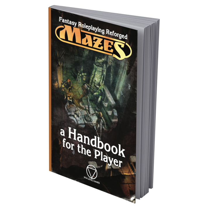 Mazes Fantasy Roleplaying a Handbook for the Player | Grognard Games