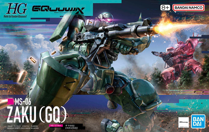 1/144 HG GQuuuuuuX MS-06 Zaku (GQ) Gundam | Grognard Games