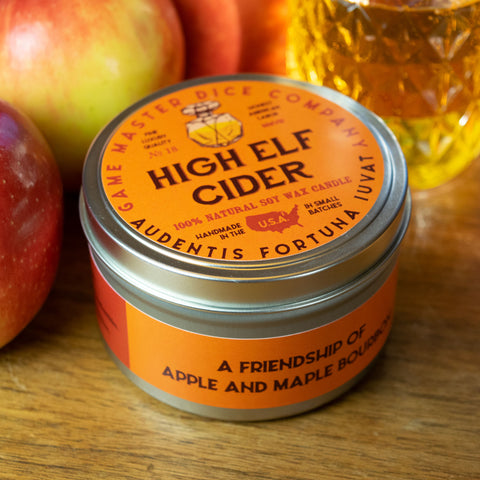 High Elf Cider Gaming Candle | Grognard Games