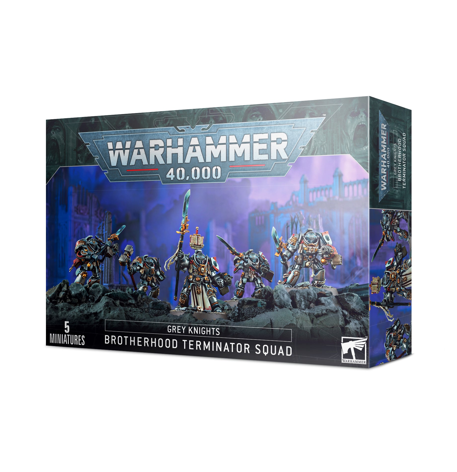 Grey Knights Brotherhood Terminator Squad | Grognard Games