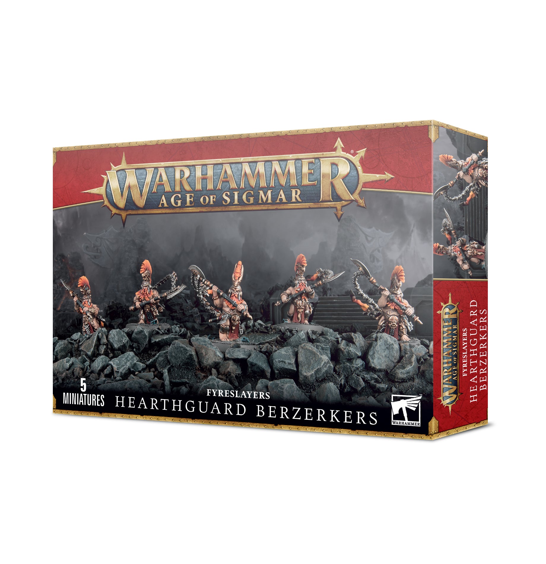 Fyreslayers Hearthguard Berzerkers | Grognard Games