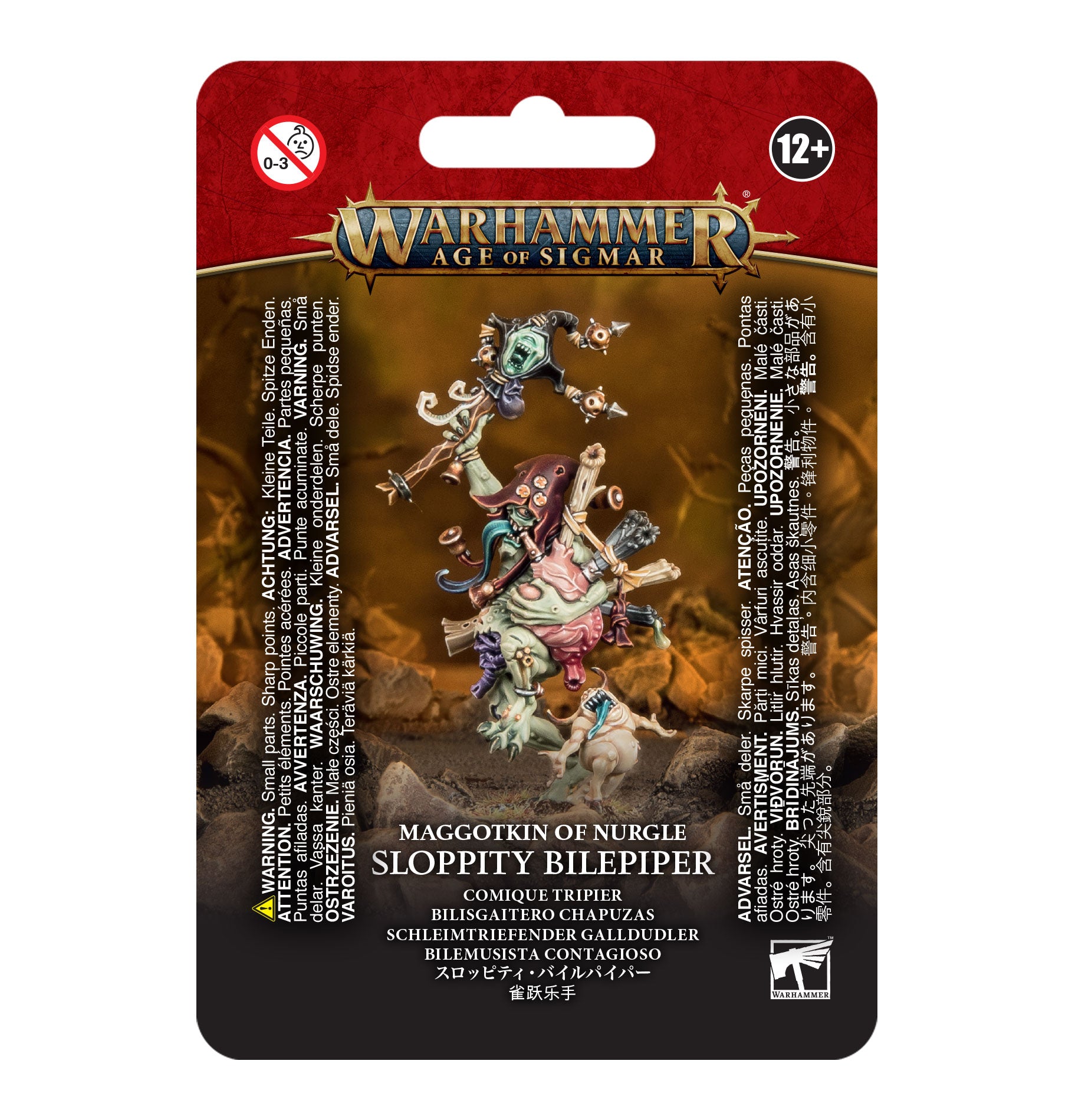 Maggotkin of Nurgle: Sloppity Bilepiper | Grognard Games