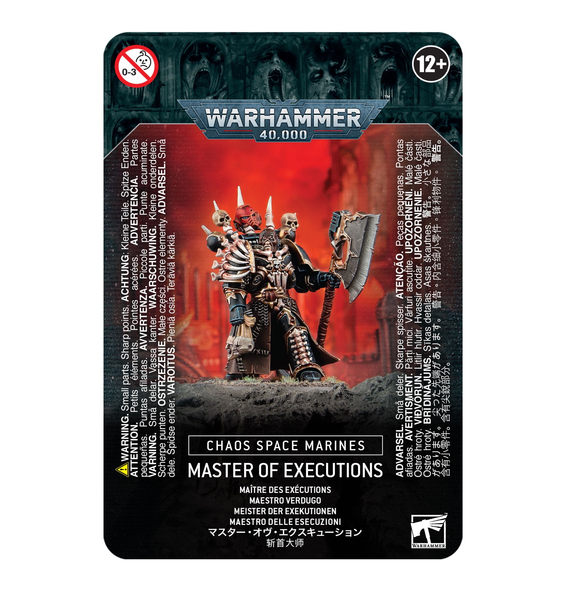Chaos Space Marines Master of Executions | Grognard Games