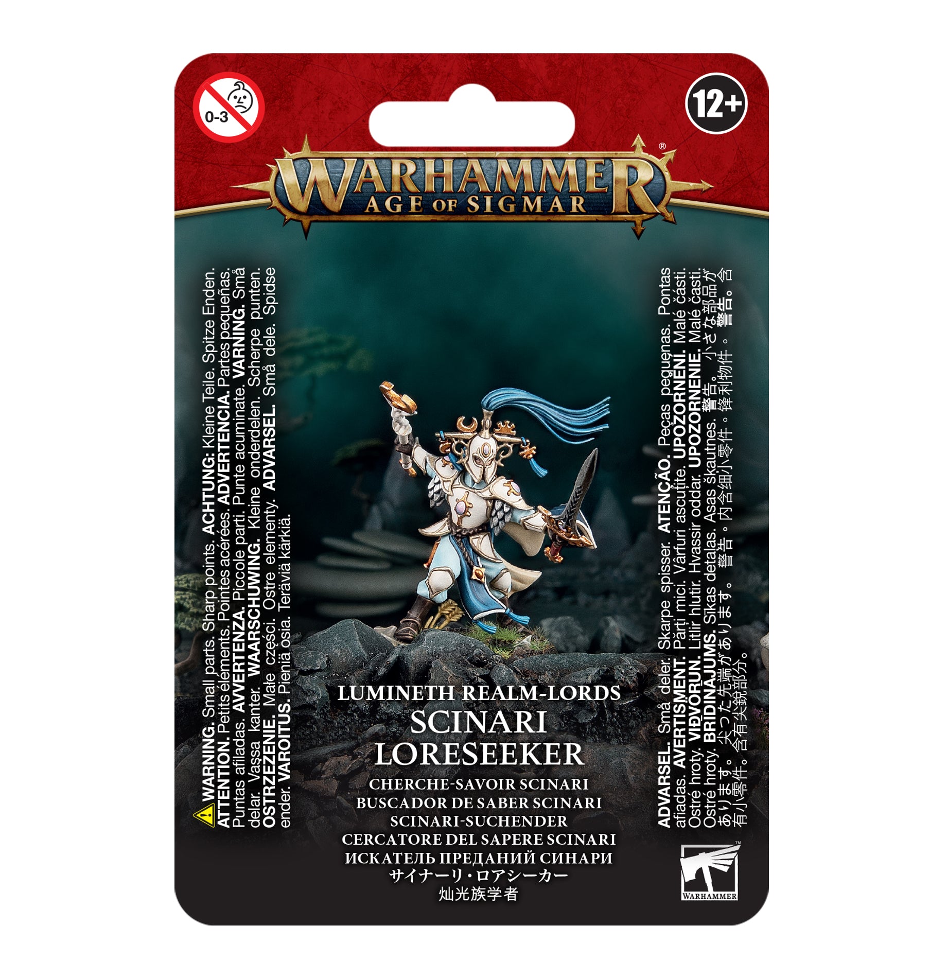 Lumineth Realm-lords Scinari Loreseeker | Grognard Games