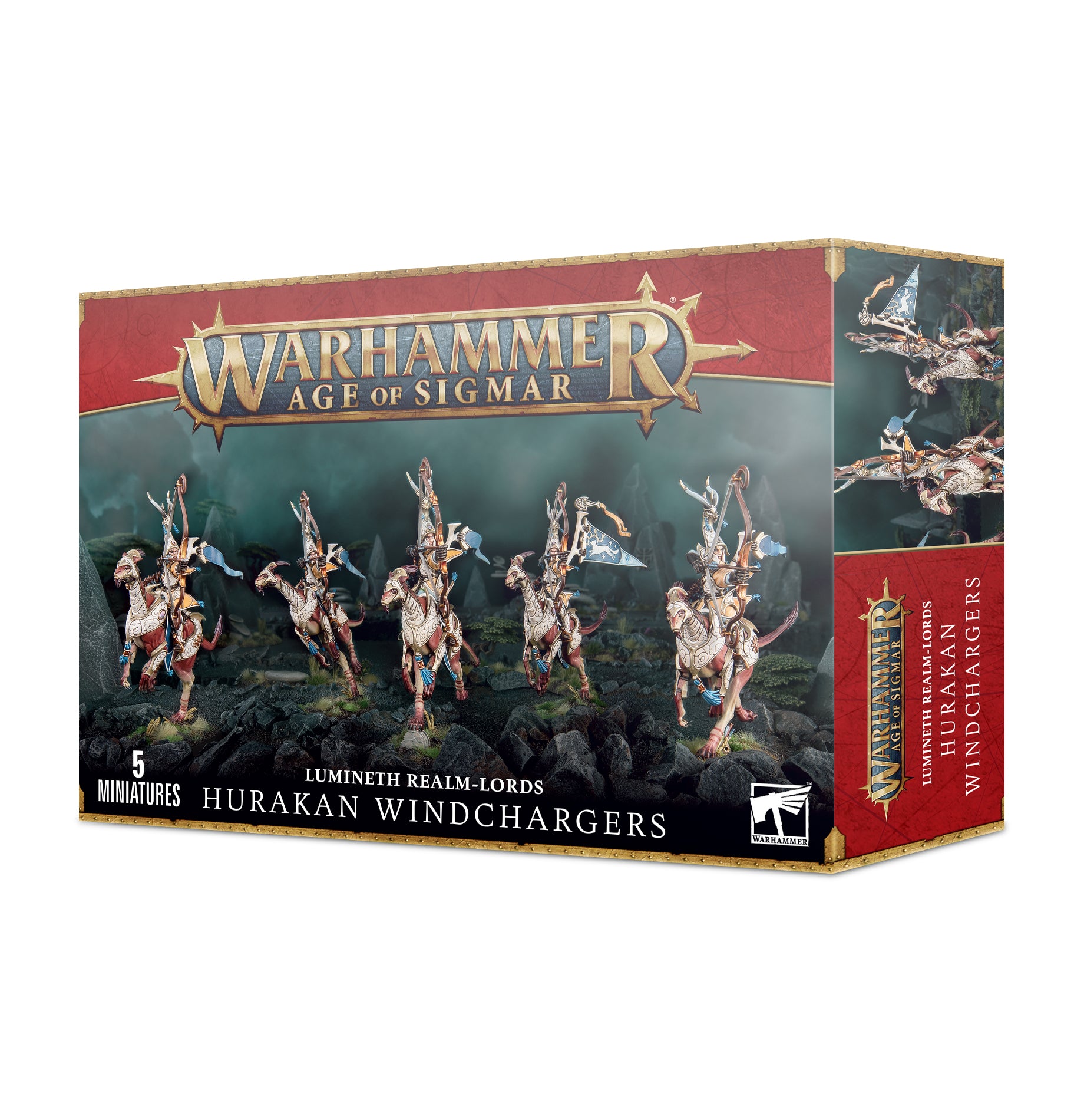 Lumineth Realm-lords Hurakan Windchargers | Grognard Games