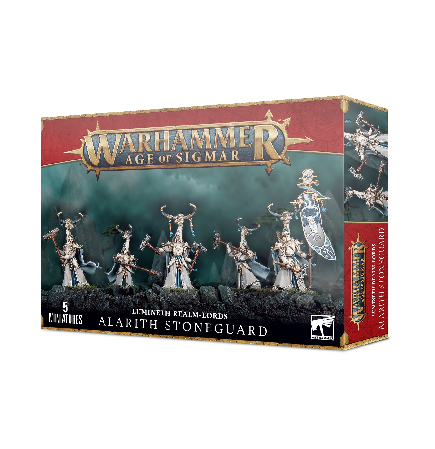 Lumineth Realm-lords Alarith Stoneguard | Grognard Games