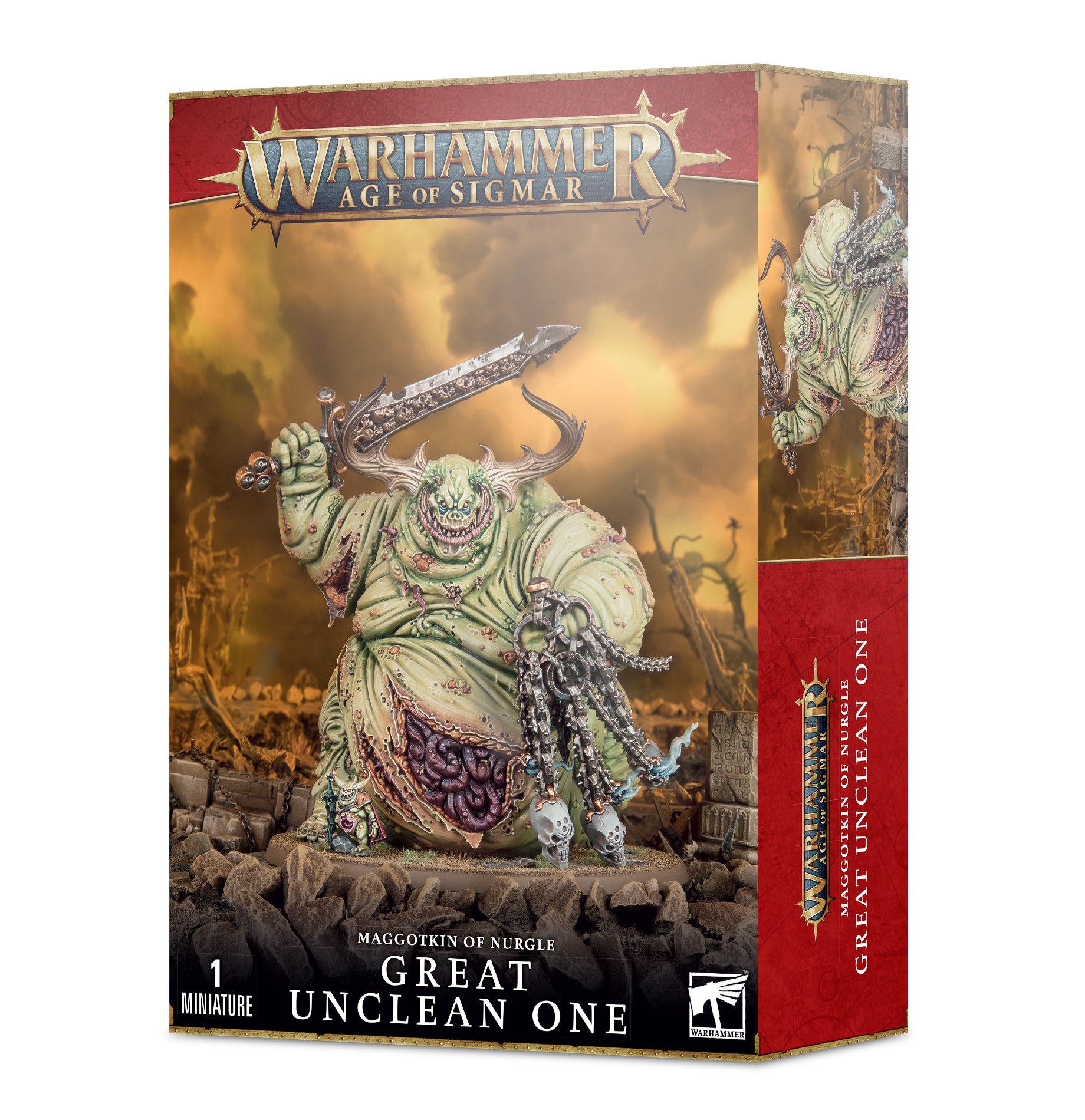 Maggotkin of Nurgle Great Unclean One / Rotigus | Grognard Games