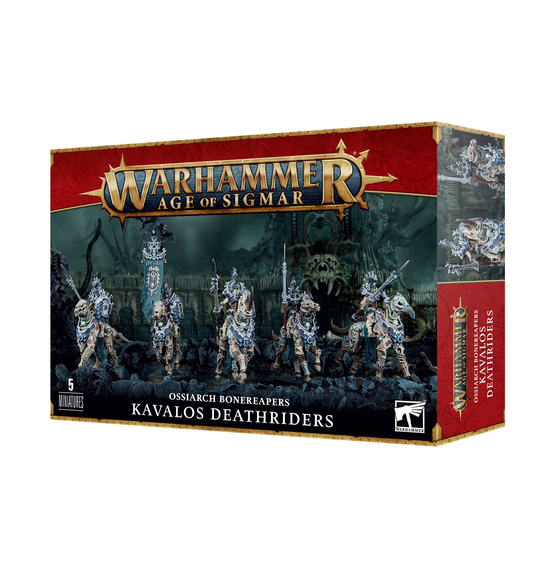 Ossiarch Bonereapers Kavalos Deathriders | Grognard Games