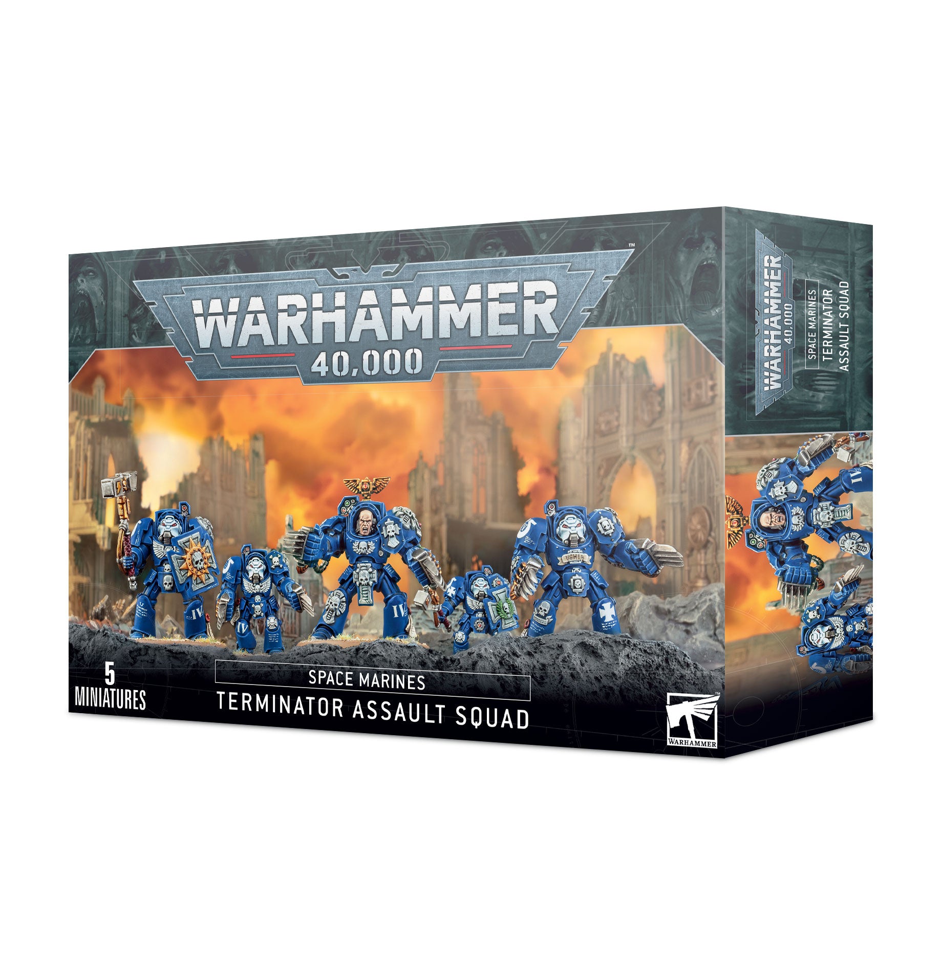 Space Marines Terminator Assault Squad | Grognard Games