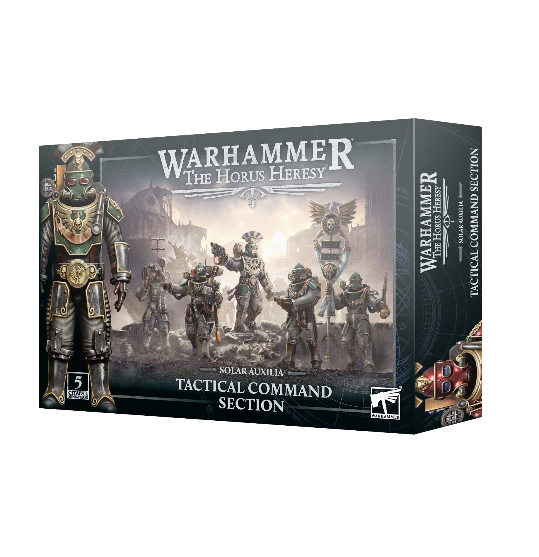 Horus Heresy: Solar Auxilia Tactical Command Section | Grognard Games