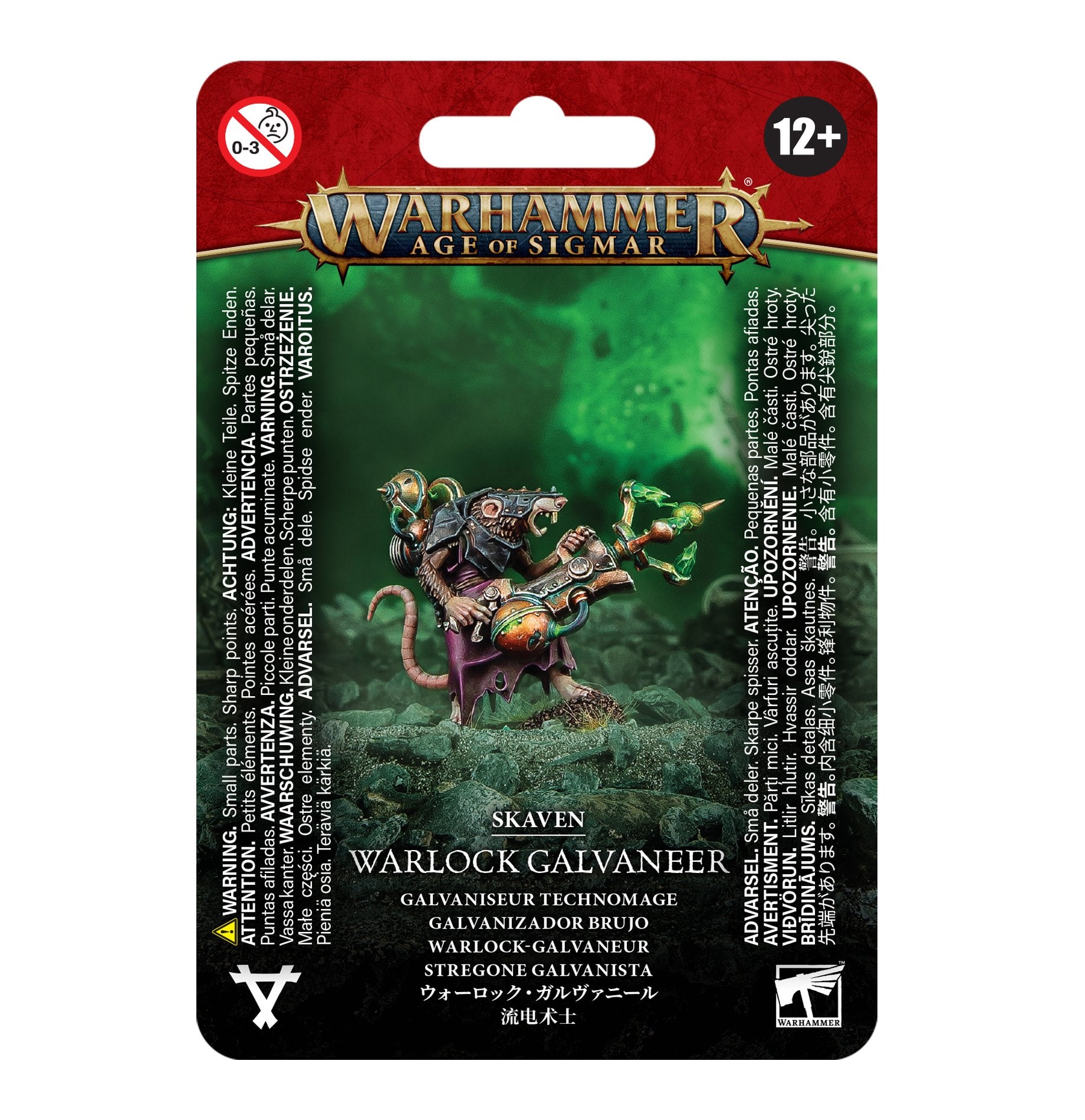 Skaven WARLOCK GALVANEER | Grognard Games