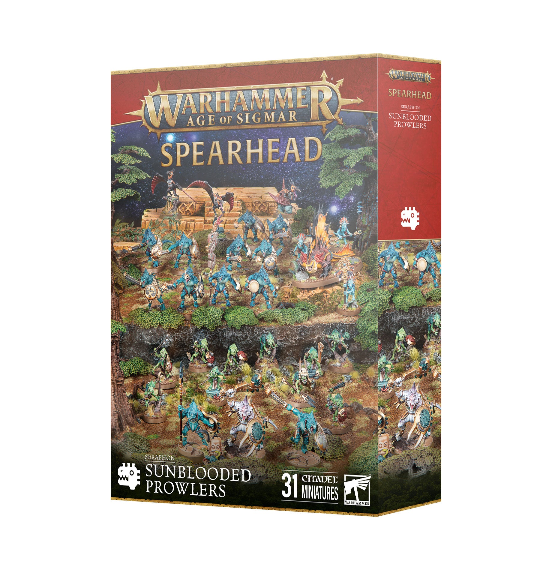 Seraphon: Spearhead - Sunblooded Prowlers | Grognard Games