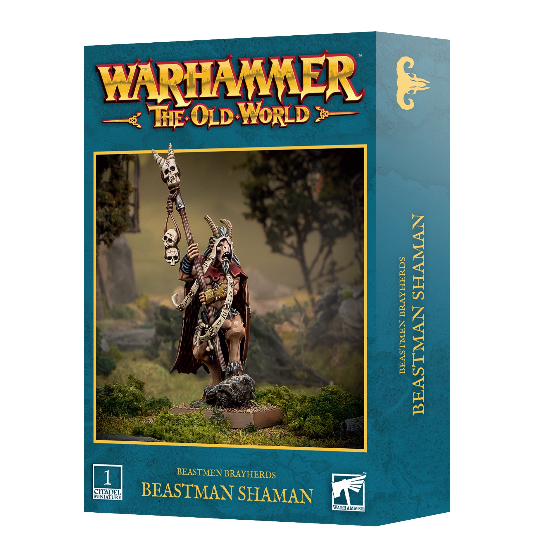 Beastmen Brayherds Beastman Shaman (Pre-Order Available 6/14/2025) | Grognard Games