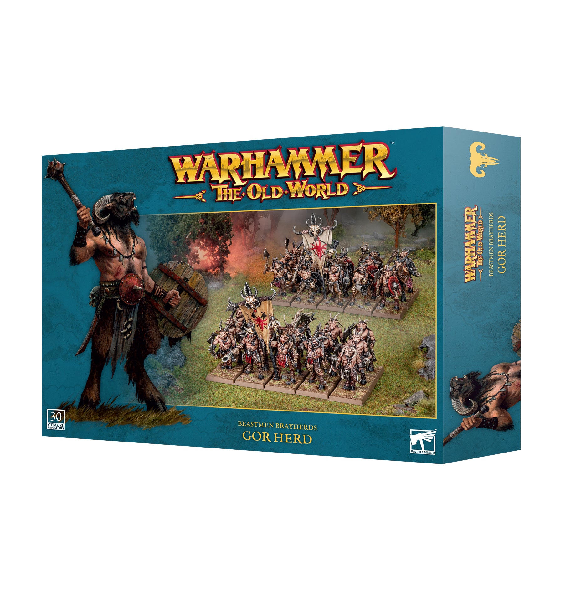 Warhammer The Old World: Beastmen Brayherds Gor Herd | Grognard Games