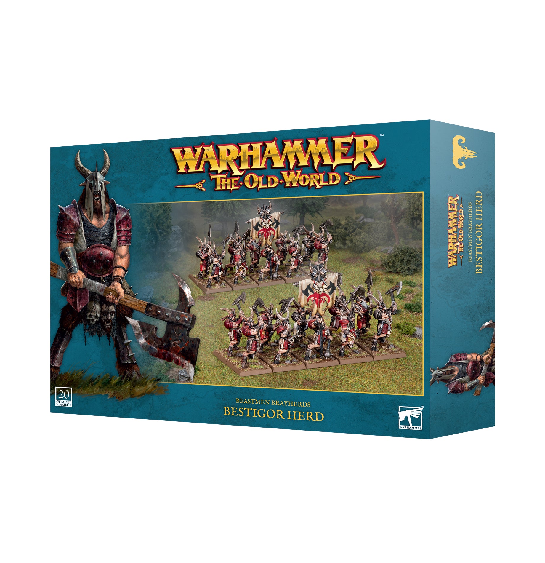 Warhammer The Old World: Beastmen Brayherds Bestigor Herd | Grognard Games