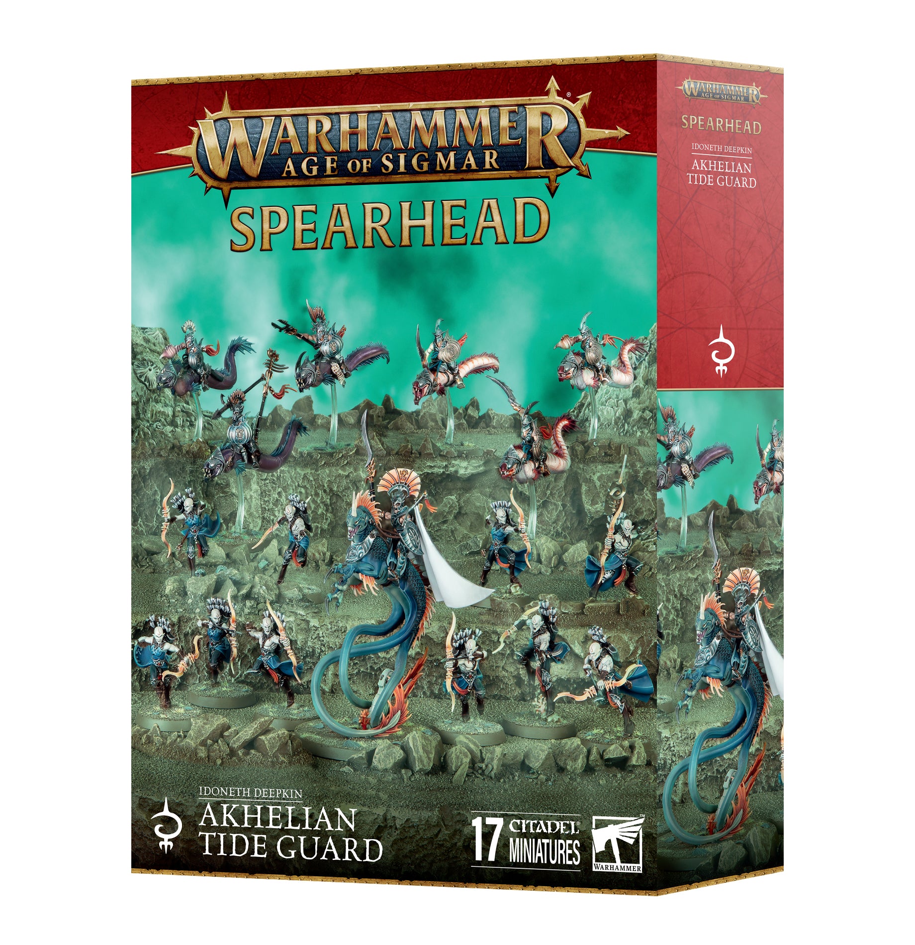 Spearhead: Idoneth Deepkin Akhelian Tide Guard | Grognard Games