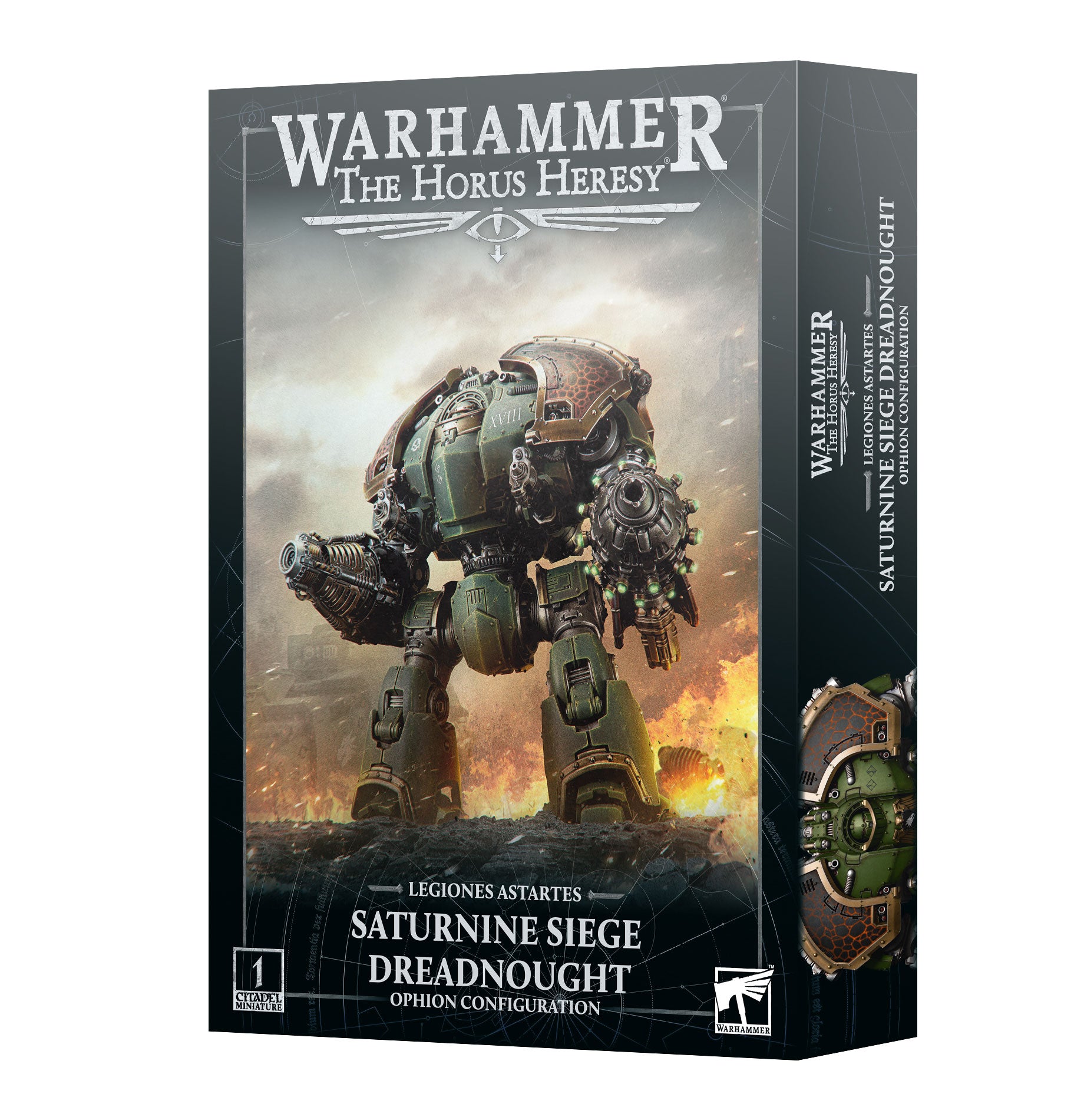 Horus Heresy: Legiones Astartes Saturnine Dreadnought Ophion | Grognard Games