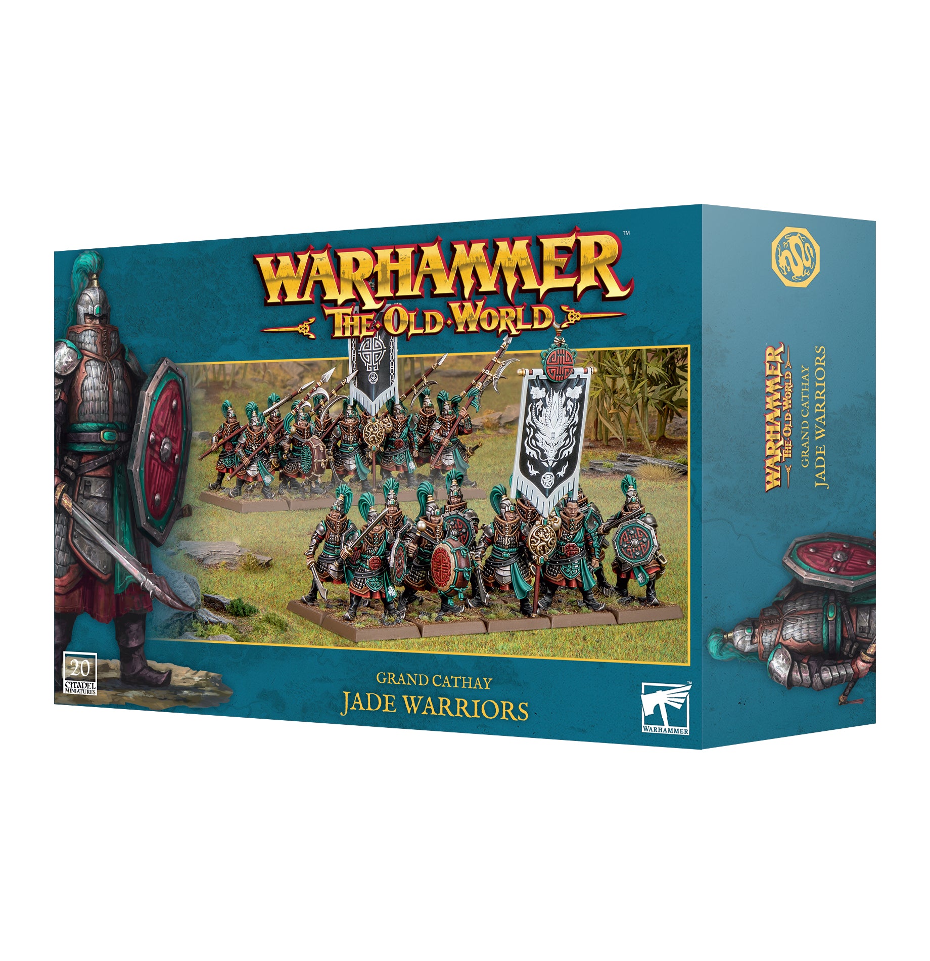 Warhammer: The Old World: Grand Cathay Jade Warriors (Pre-order Available 9/06/2025) | Grognard Games