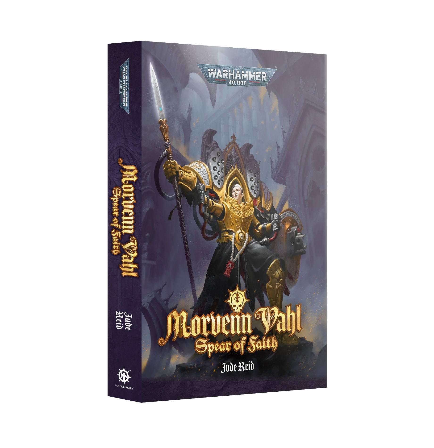 Black Library: Morvenn Vahl: Spear of Faith (PB) (Pre-order Available 10/11/2025) | Grognard Games