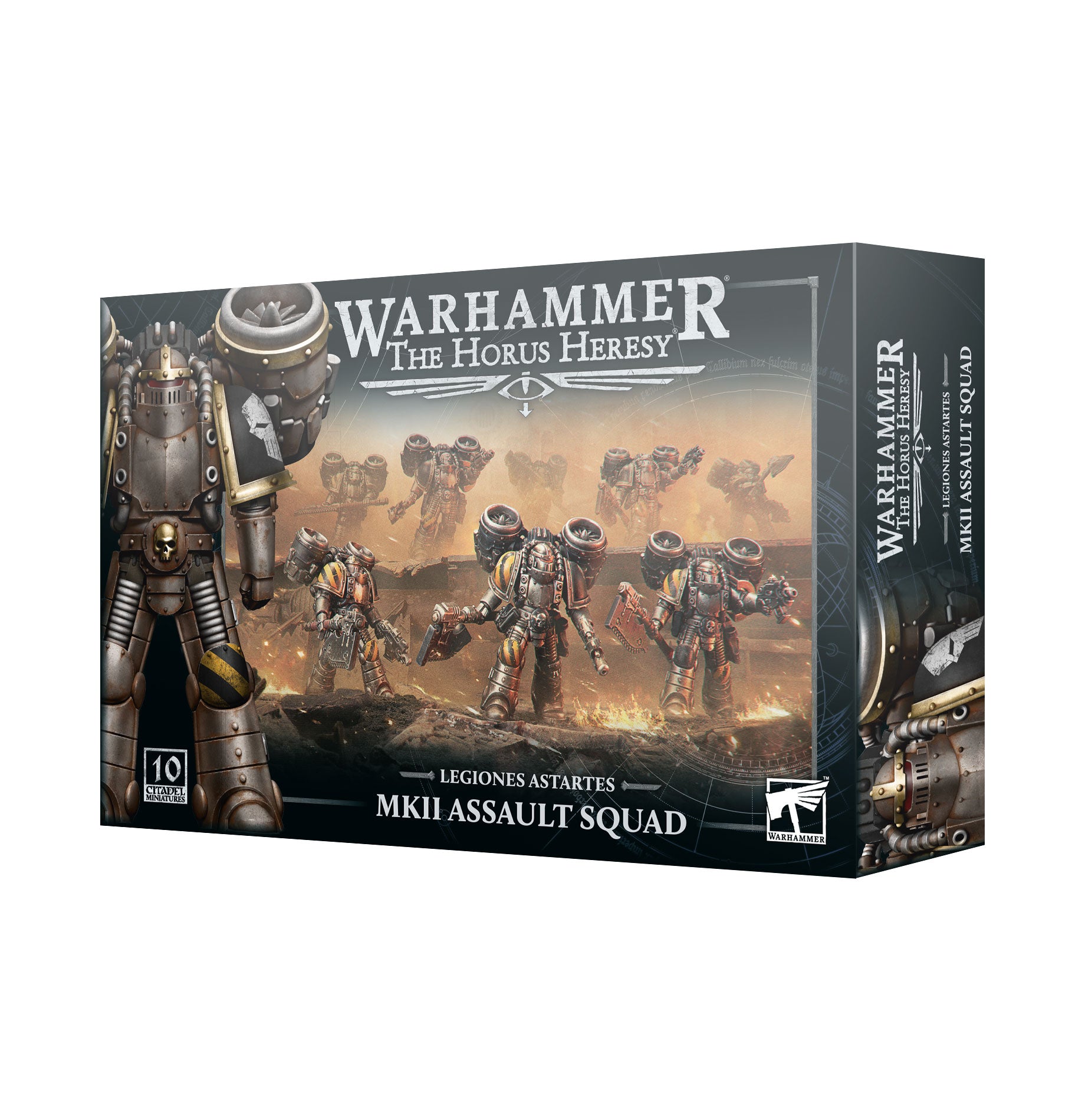 Horus Heresy: Legiones Astartes MkII Assault Squad | Grognard Games