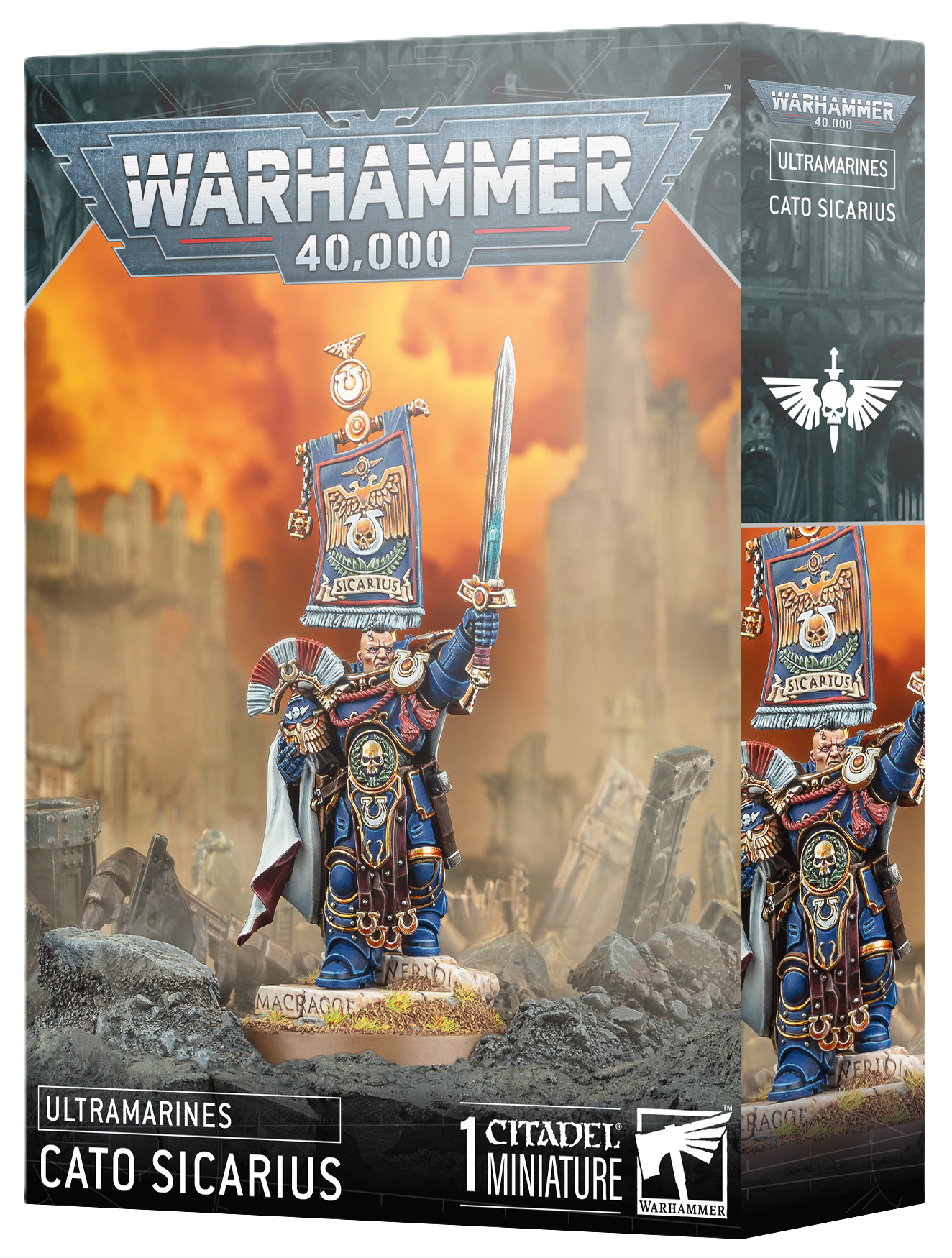 Ultramarines Cato Sicarius (Pre-order Available 11/08/2025) | Grognard Games