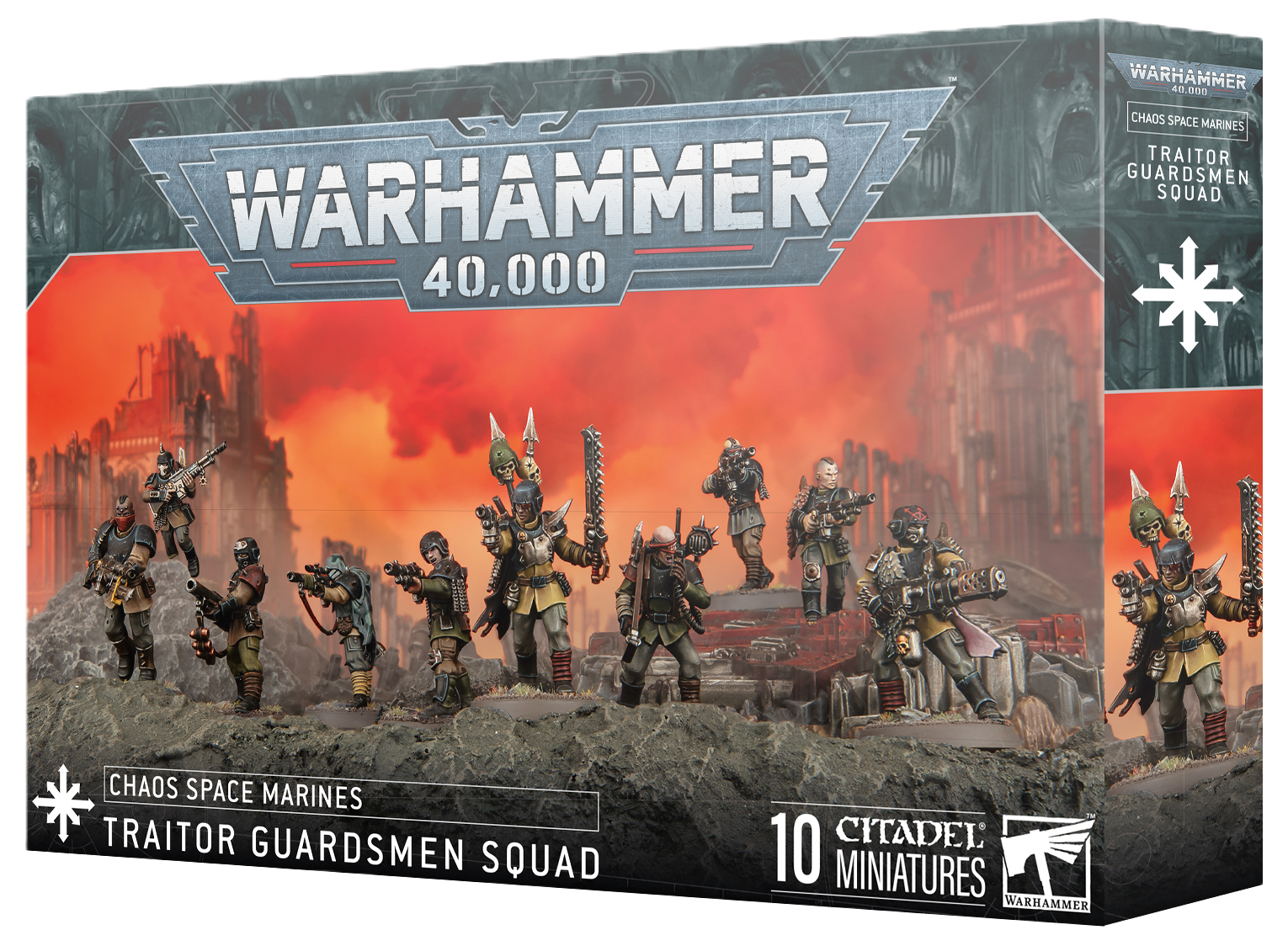 Chaos Space Marines Traitor Guardsmen Squad | Grognard Games