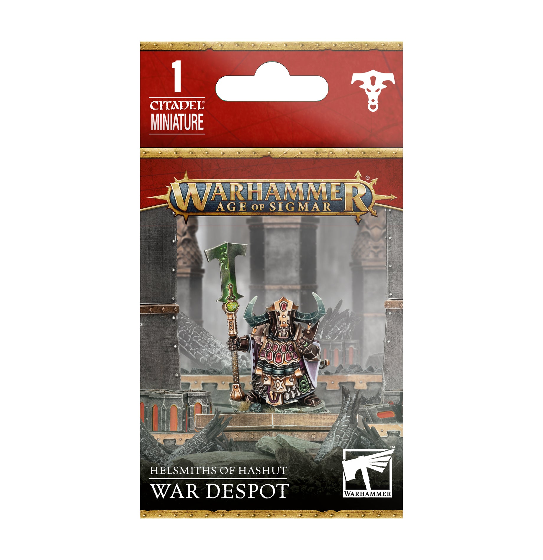 Helsmiths of Hashut War Despot (Pre-order Available 11/01/2025) | Grognard Games