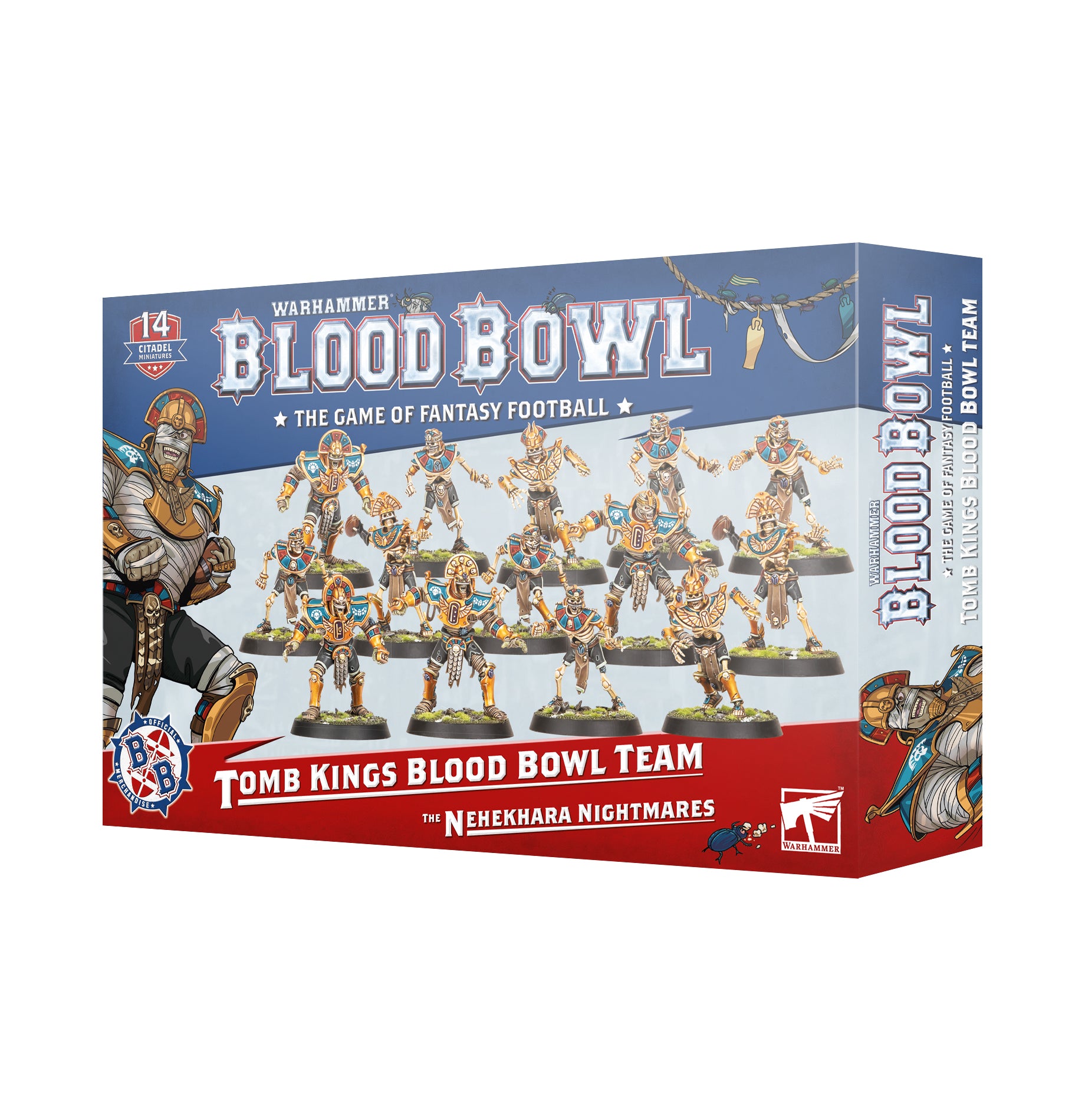 Blood Bowl: Tomb Kings Team (Pre-order available 11/15/25) | Grognard Games