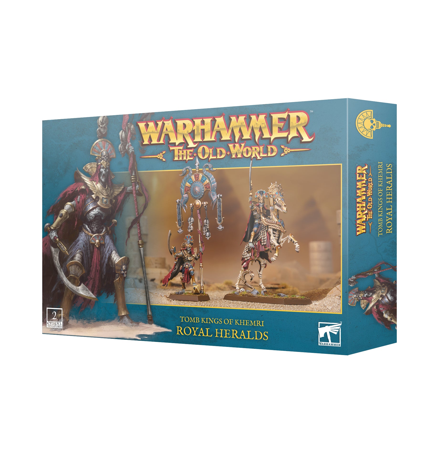 Warhammer The Old World: Tomb Kings of Khemri Royal Heralds | Grognard Games