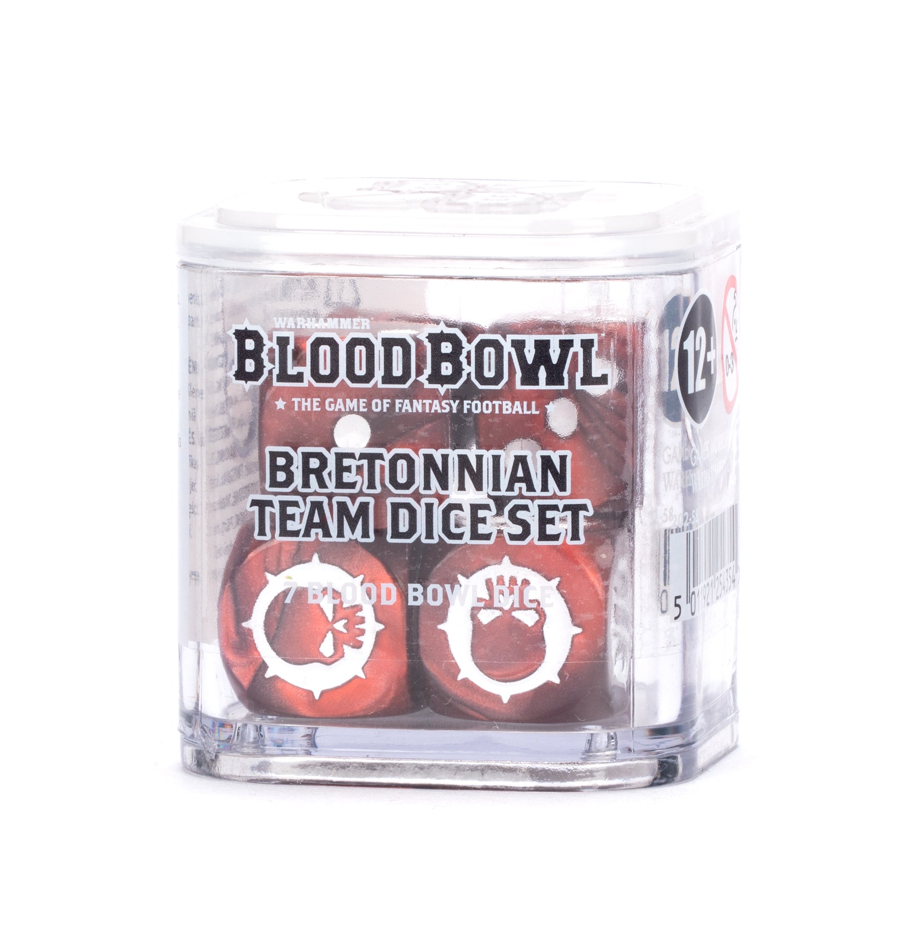 Blood Bowl: Bretonnian Team Dice Set (Pre-order available 11/15/25) | Grognard Games