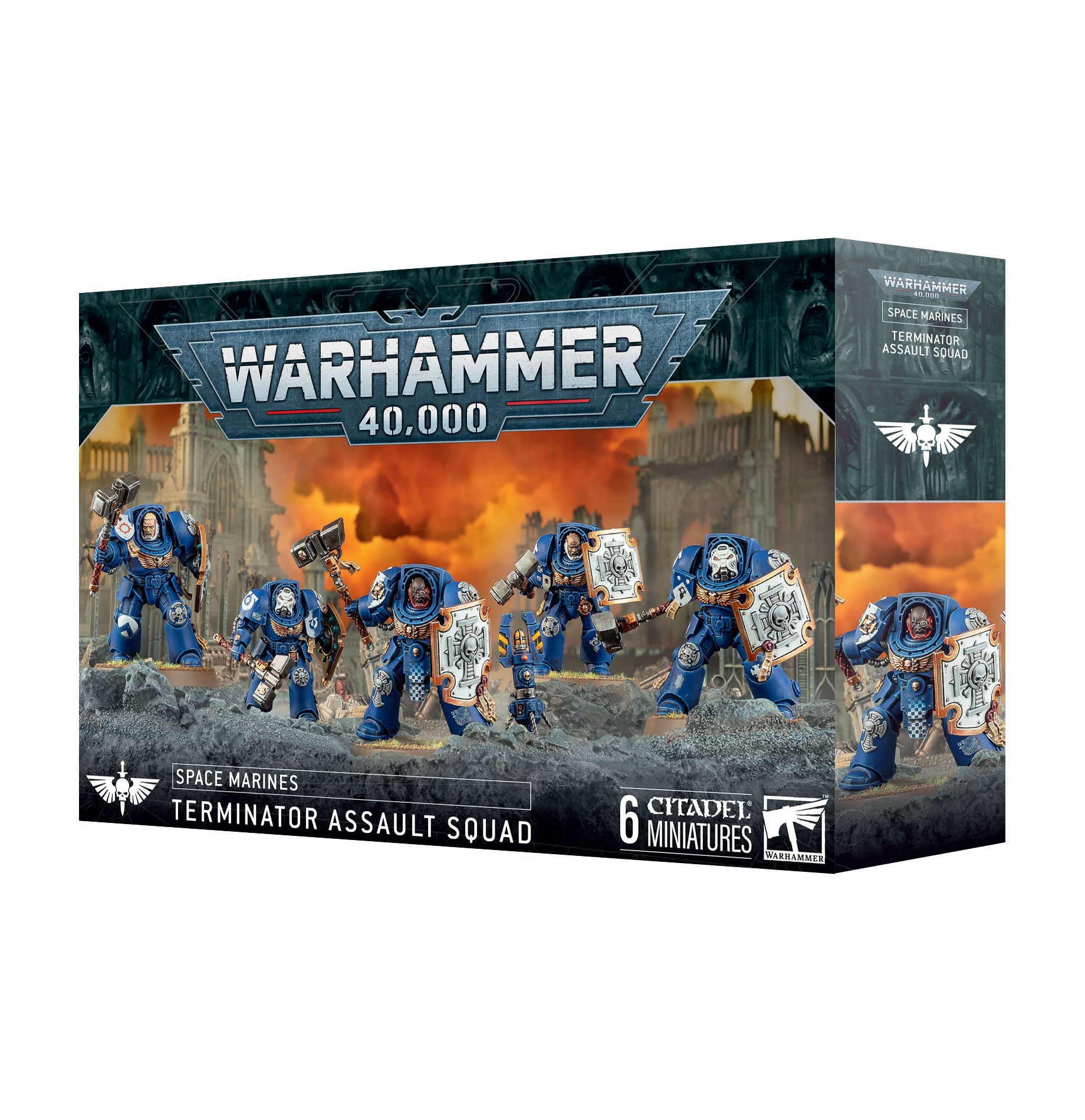 Space Marines Terminator Assault Squad | Grognard Games