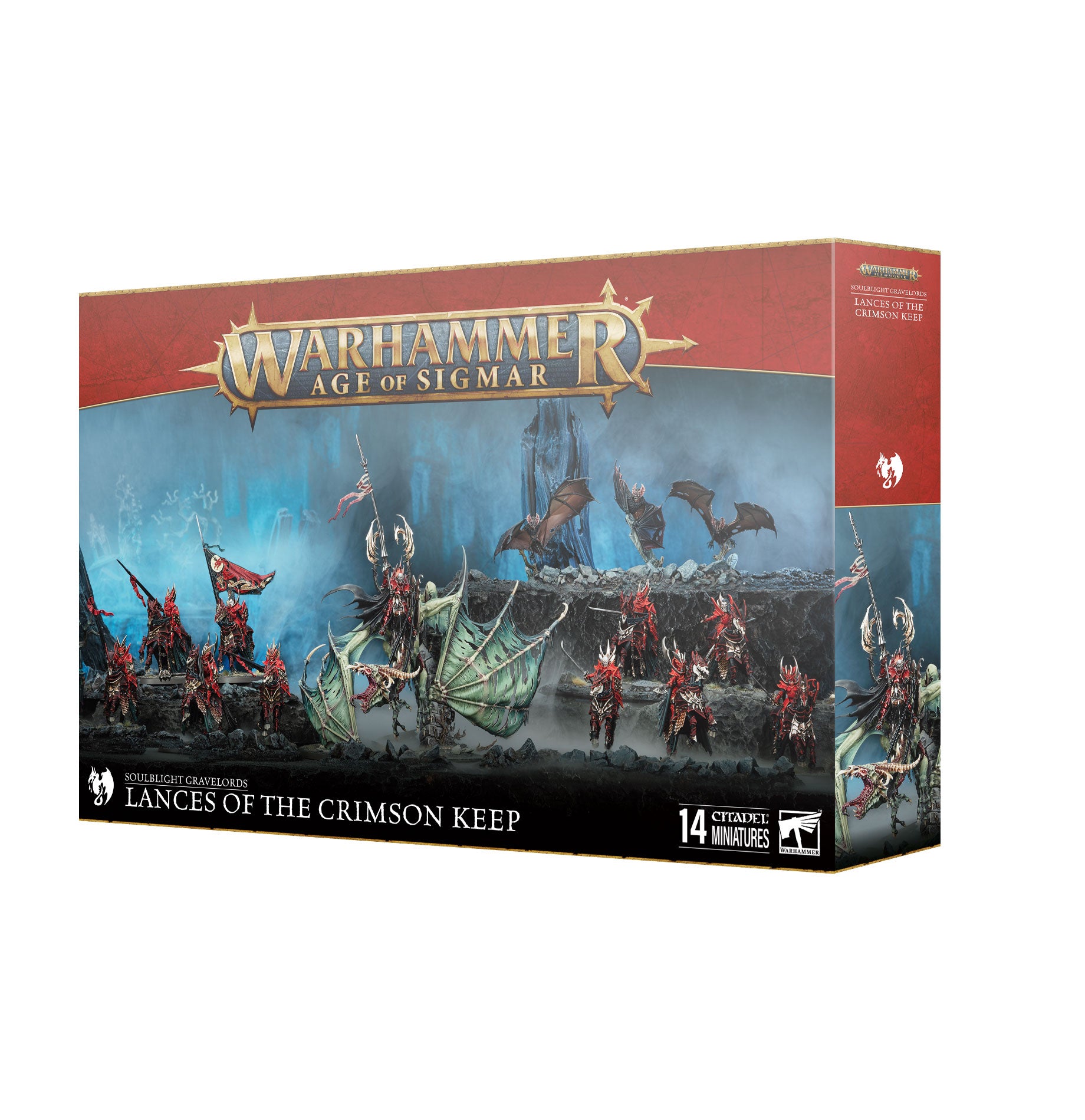 Soulblight Gravelords Lances of the Crimson Keep Battleforce | Grognard Games