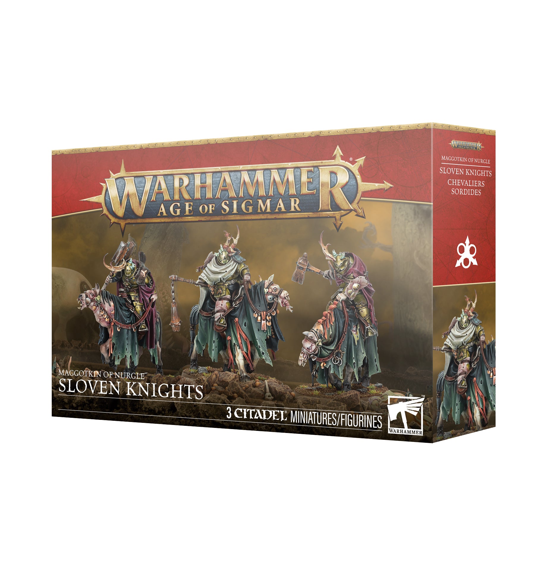 Maggotkin of Nurgle Sloven Knights | Grognard Games