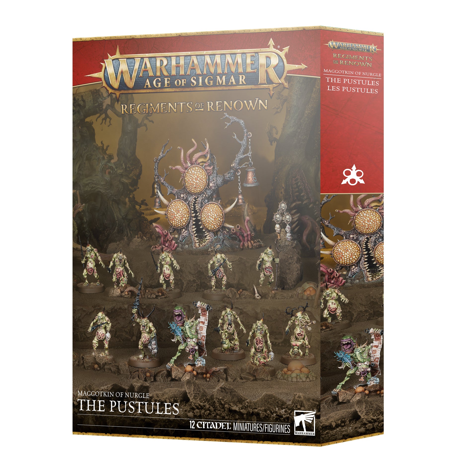 Maggotkin of Nurgle The Pustules | Grognard Games