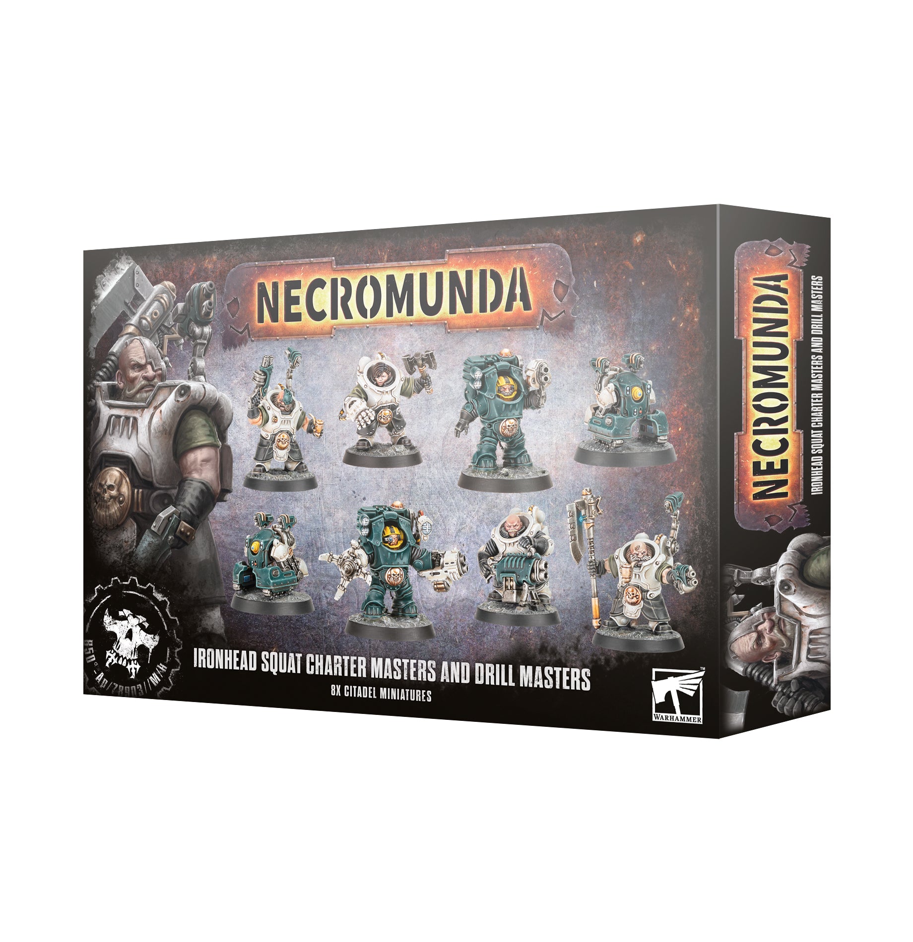 Necromunda: Ironhead Squat Charter & Drill Masters | Grognard Games