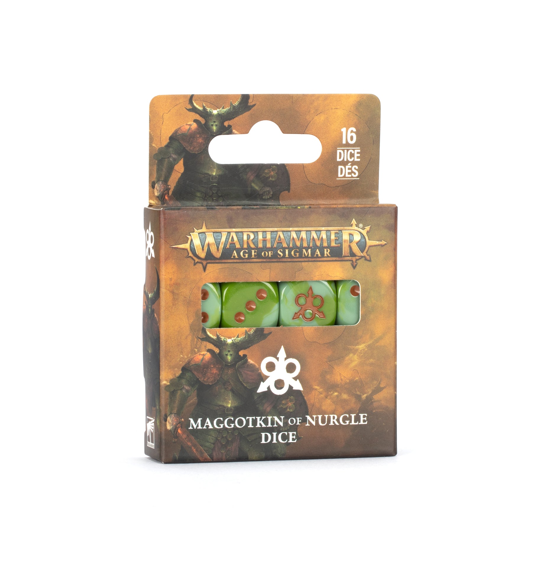 Maggotkin of Nurgle Dice | Grognard Games