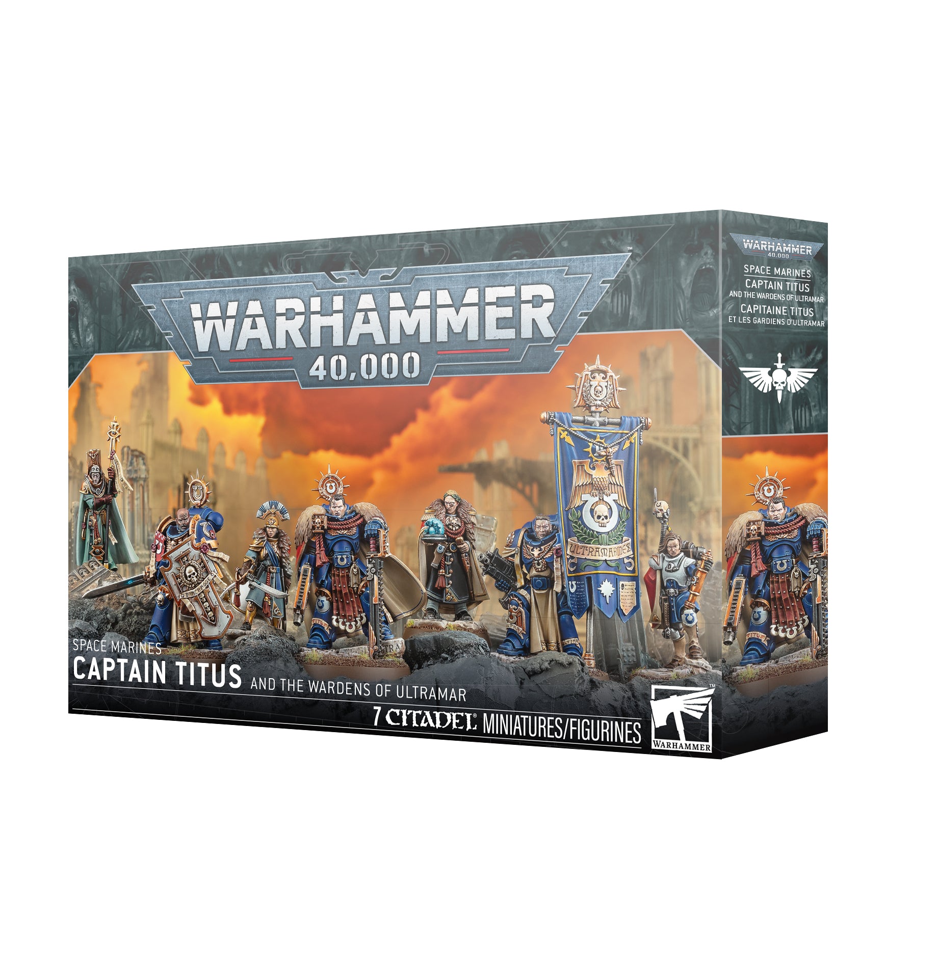 Ultramarines Captain Titus & The Wardens of Ultramar | Grognard Games