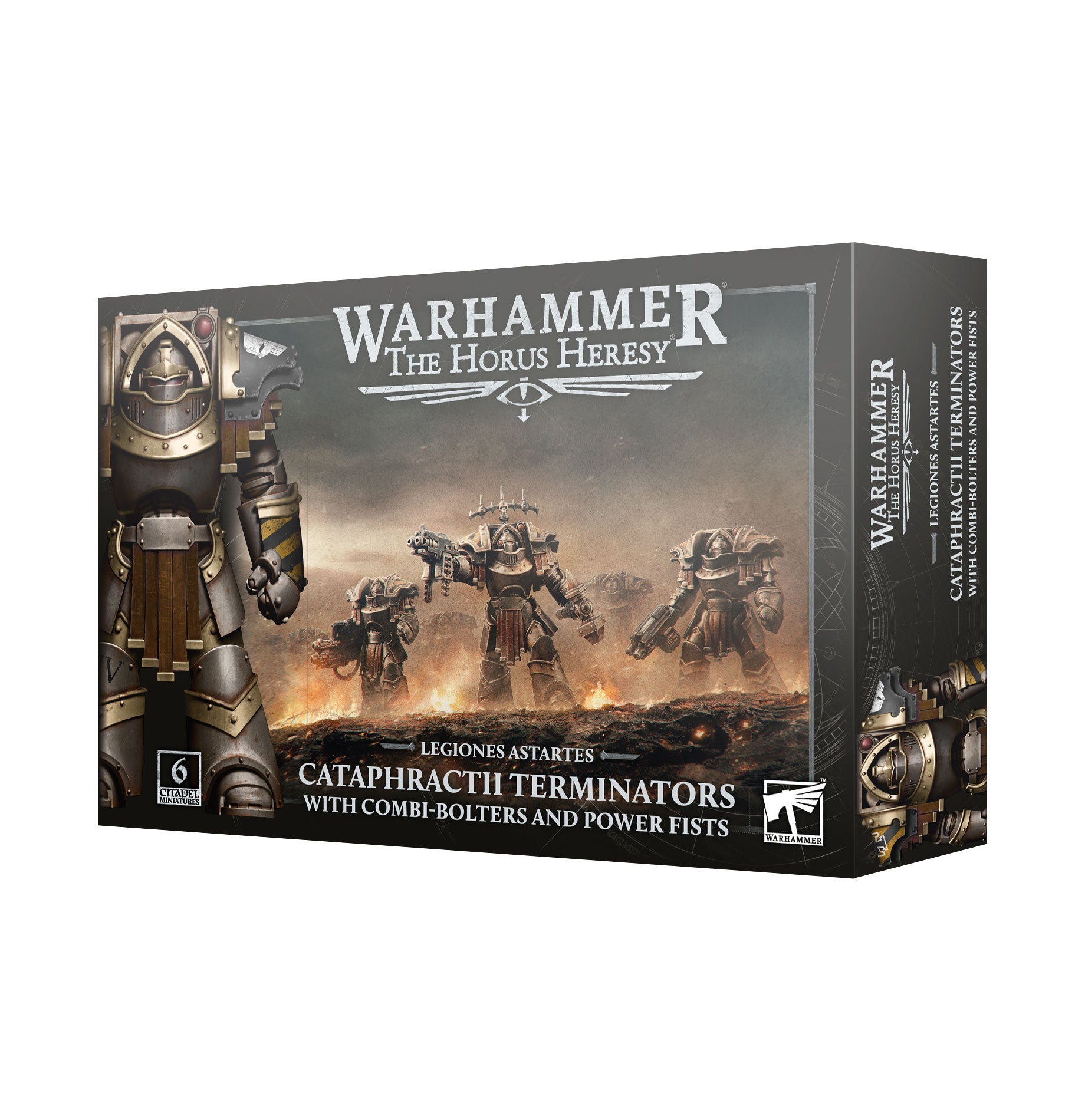Horus Heresy: Legiones Astartes Cataphractii Terminators w/ Power Fists | Grognard Games