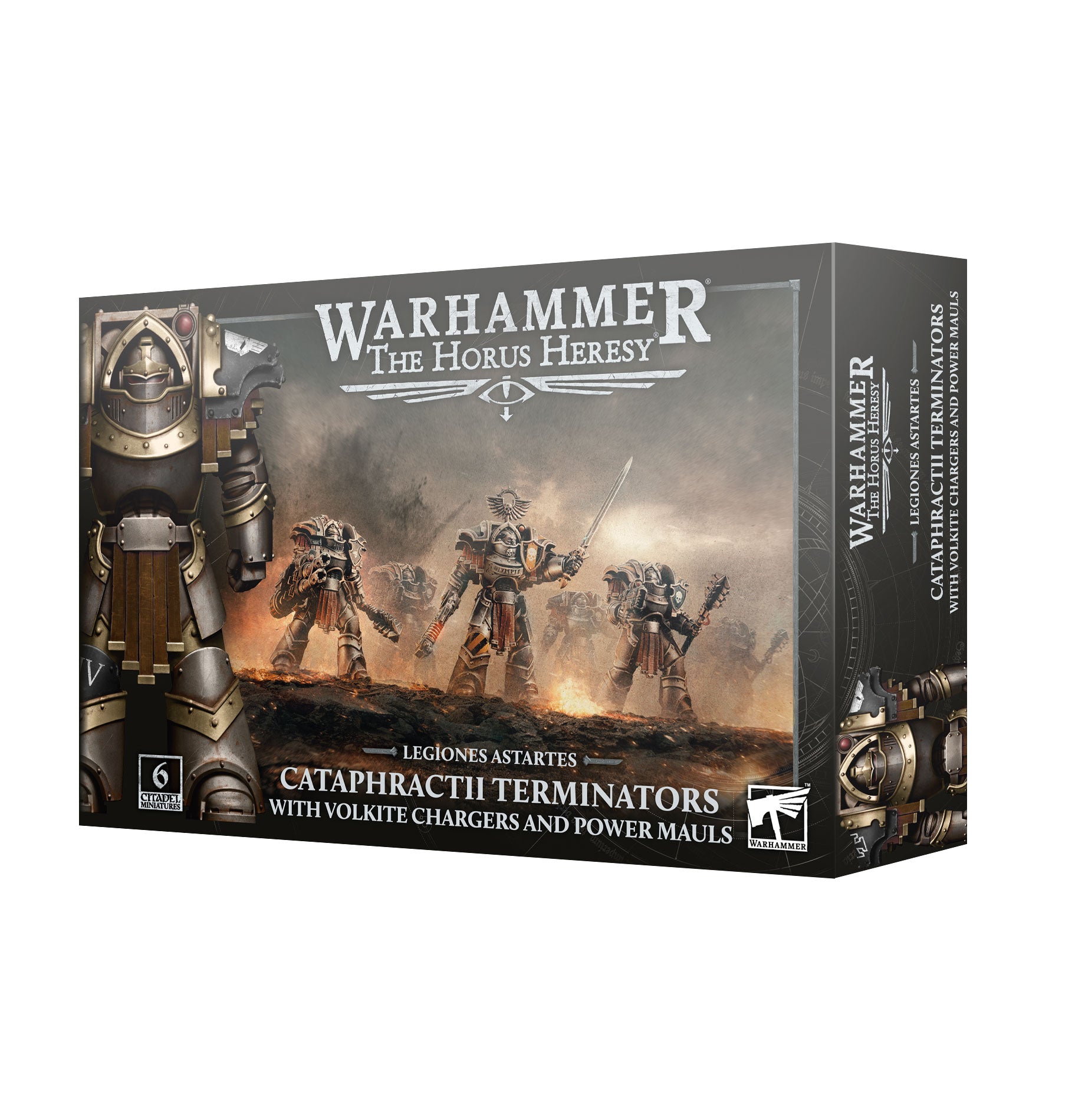 Horus Heresy: Legiones Astartes Cataphractii Terminators w/ Power Mauls | Grognard Games