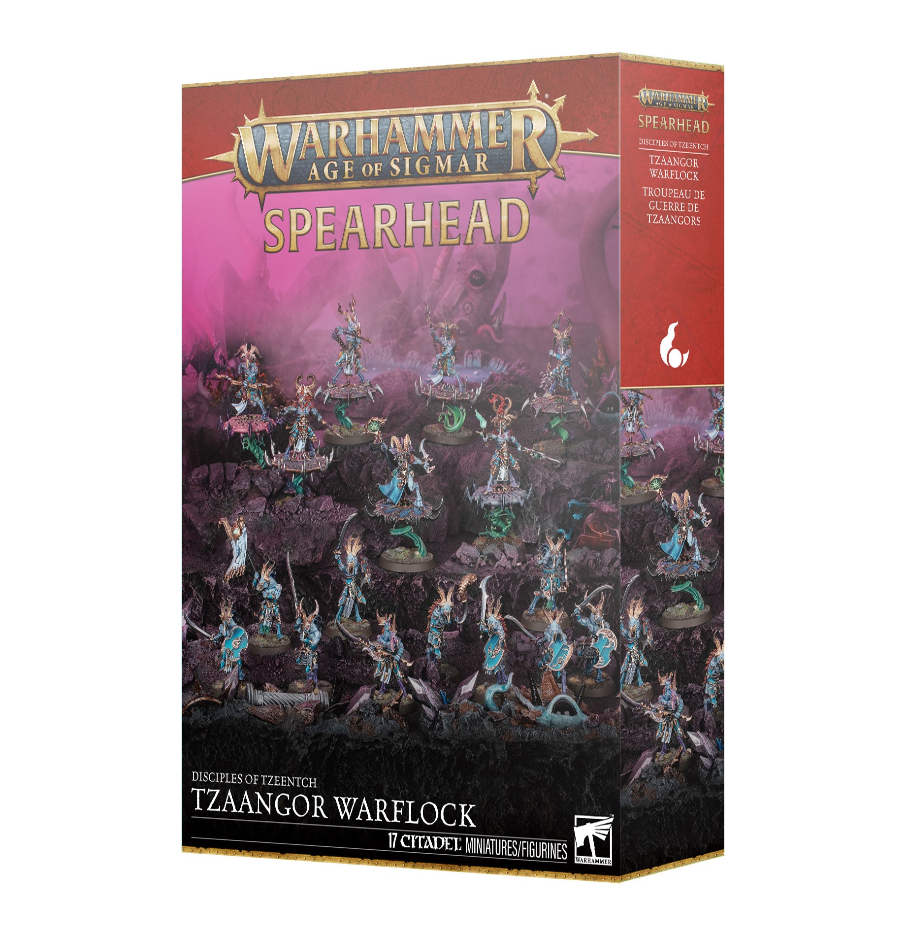 Spearhead: Disciples of Tzeentch Tzaangor Warflock | Grognard Games