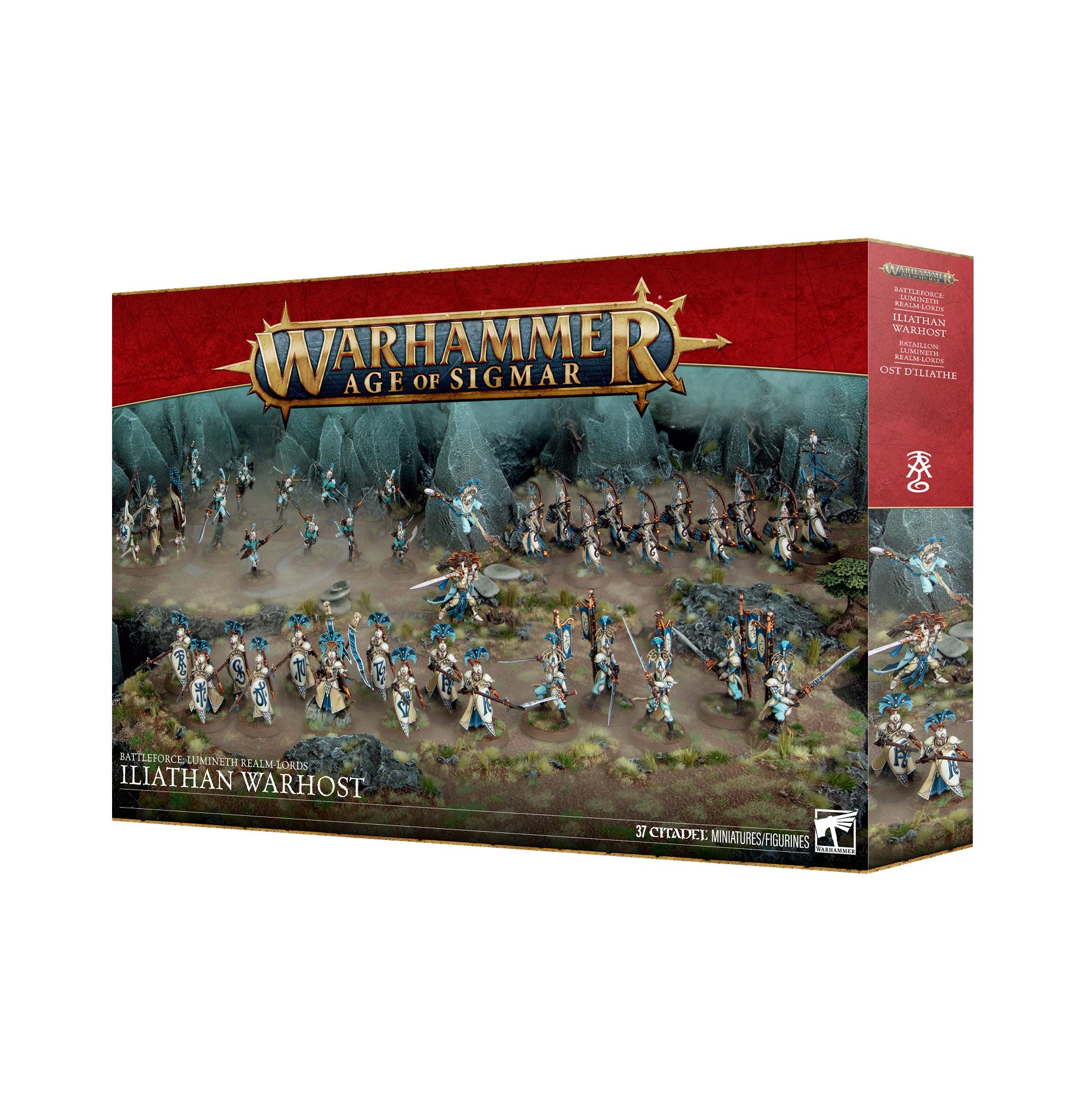 Lumineth Realm-lords Iliathan Warhost Battleforce | Grognard Games