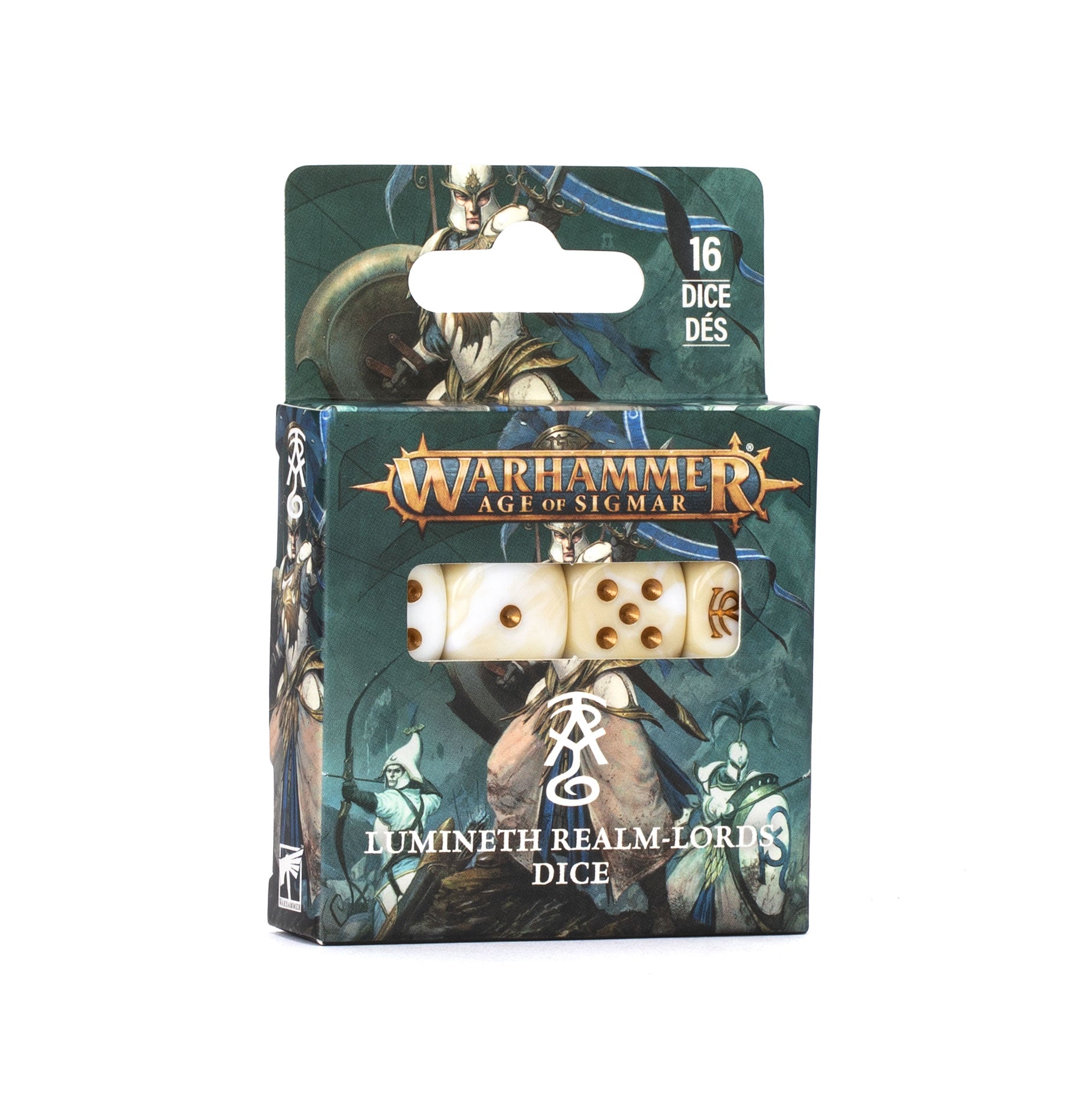 Lumineth Realm-Lords Dice | Grognard Games
